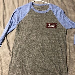 Quarter sleeve baseball tee